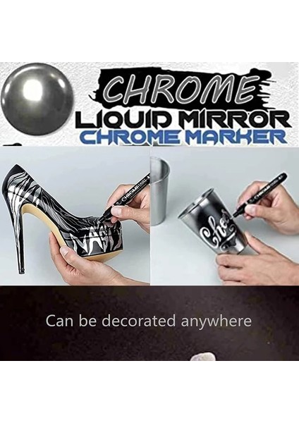 Metal Karışımı-6 Adet Tarzı Haile Sıvı Ayna Işaretleyici Gümüş Işaretleyiciler Kalem Dıy Yansıtıcı Boya Kalemleri Ayna Işaretleyiciler Krom F Metalik Sanat Craftwork Kalem (Yurt Dışından) indirimleri