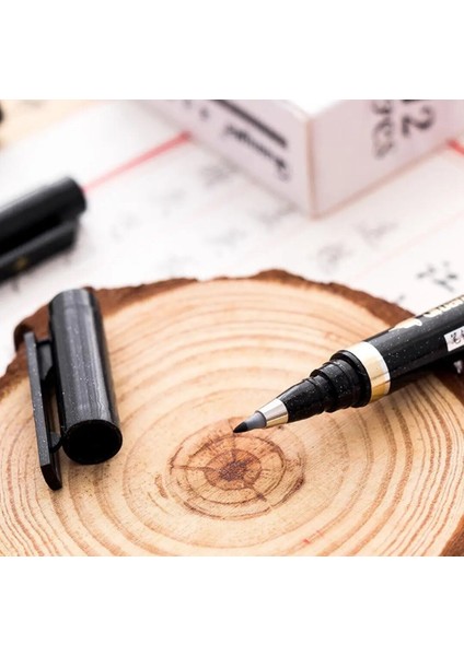 No.1 Tarzı Praticalfine Dayanıklı Ucu Kaligrafi Kalem Pigma Sanat Marker Çizim Kroki Arşiv Siyah Mürekkep Fırça Sanat Malzemeleri Kırtasiye Tedarik (Yurt Dışından)