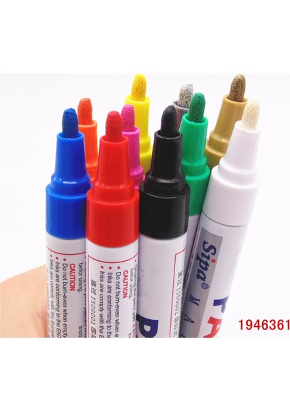 Altın Tarzı Lüks Kalem Renkler Boya Kalıcı Marker Kalem Boyama Yağlı Kırtasiye Kalemi (Yurt Dışından) modelleri