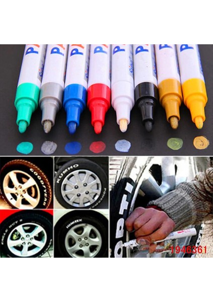 Altın Tarzı Lüks Kalem Renkler Boya Kalıcı Marker Kalem Boyama Yağlı Kırtasiye Kalemi (Yurt Dışından) fırsatları