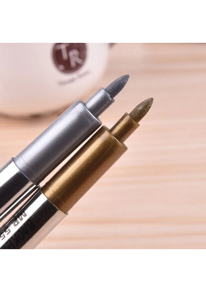 8 Adet Gümüş Tarzı Et Metal Kumaş Işaretleyiciler Kalemler Kalıcı Boya Dıy Metalik Işaretleyici Kalemler Sharpie Altın Gümüş Renk Craftwork Kalem Sanat Malzemeleri (Yurt Dışından) modelleri