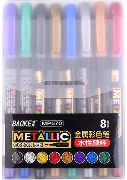 8 Adet Gümüş Tarzı Et Metal Kumaş Işaretleyiciler Kalemler Kalıcı Boya Dıy Metalik Işaretleyici Kalemler Sharpie Altın Gümüş Renk Craftwork Kalem Sanat Malzemeleri (Yurt Dışından) fırsatları
