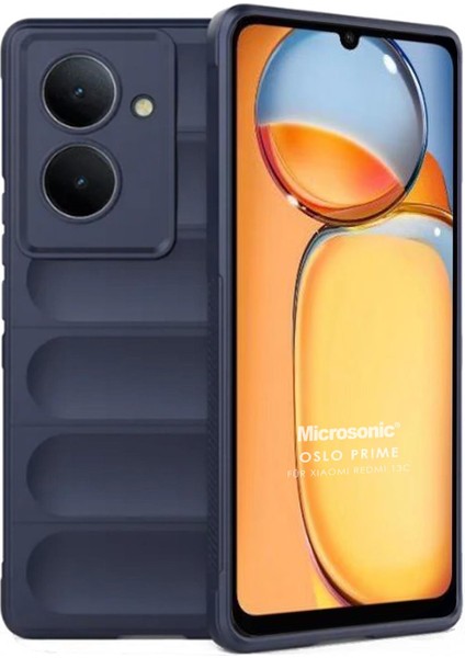 Xiaomi Poco C65 Kılıf Oslo Prime Lacivert