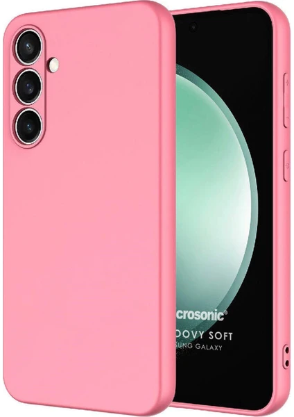 Samsung Galaxy A55 Kılıf Groovy Soft Pembe