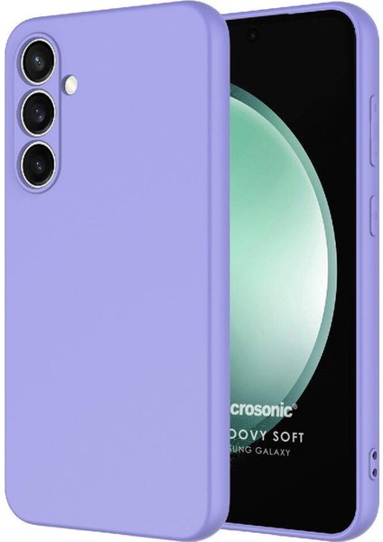 Samsung Galaxy A35 Kılıf Groovy Soft Lila