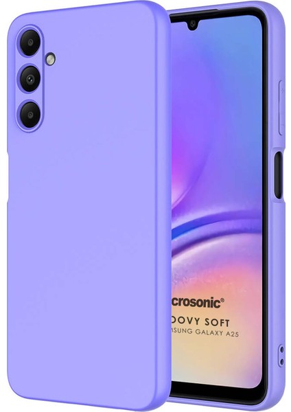 Samsung Galaxy A25 Kılıf Groovy Soft Lila