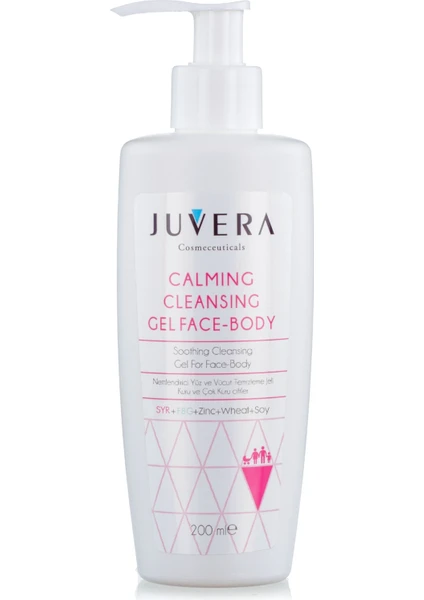 Calming Cleansing Gel Face&Body - Yoğun Nemlendirici Yüz ve Vücut Temizleme Jeli 200 ml