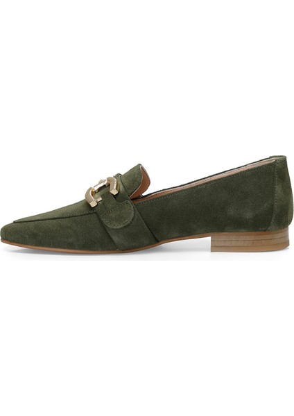 Nine West Bely 4fx Haki Kadın Loafer