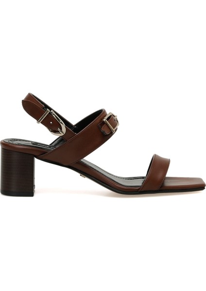 Hermosa2 4fx Taba Kadın Topuklu Sandalet
