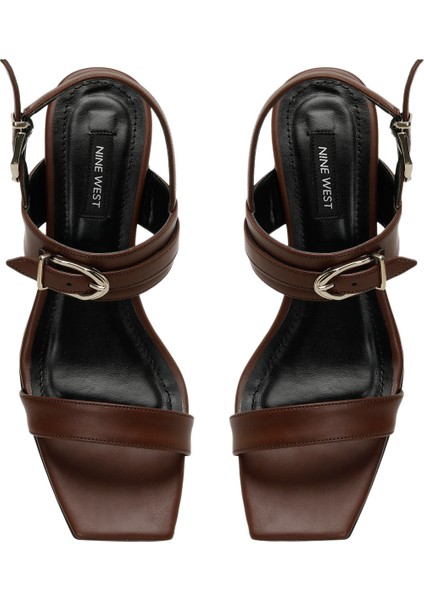 Hermosa2 4fx Taba Kadın Topuklu Sandalet fırsatları