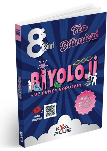 8. Sınıf Fen Bilimleri Biyoloji ve Deney Soruları