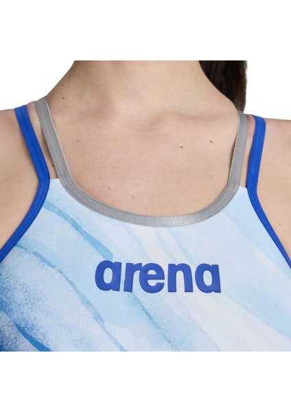 One Dreams Double Cross Ba Kadın Mavi Yüzücü Mayosu 006652850 modelleri