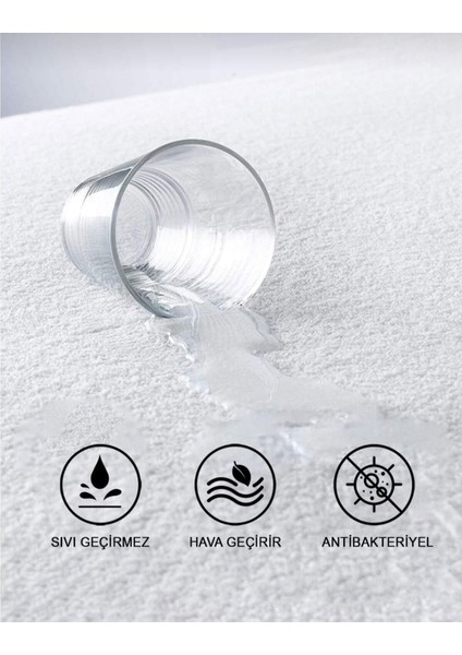 Yüzde Yüz Sıvı Geçirmez Yastık Alezi Yüzde Yüz Pamuklu Yastık Alezi 50 x 70 cm Ebatında Fermuarlı 50 x 70 cm fiyatları