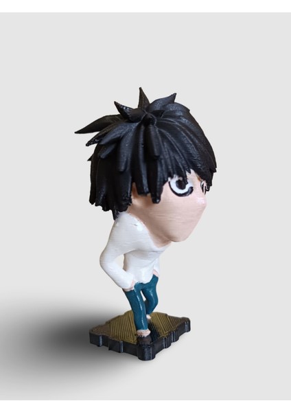 Death Note L Chibi Figür - Dedektif L Funko Pop 10 cm Boyalı Anime Figürleri modelleri