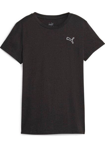 Better Essentials Kadın Siyah Günlük Stil T-Shirt 67598601 fırsatları