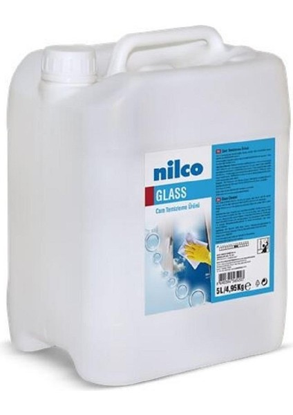 Nilco Glass 5 L/4,95 kg Cam Temizleme Ürünü