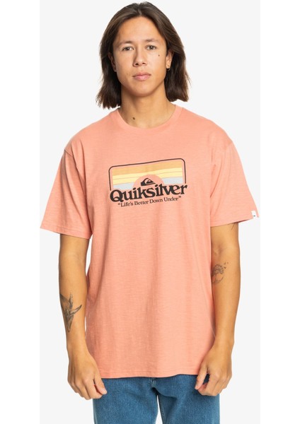 Step Inside SS EQYZT07678-MJR0 ERKEK Kahverengi Tişört