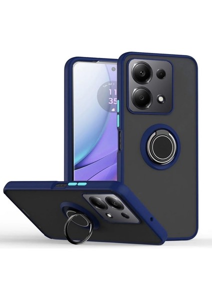 Xiaomi Poco X6 Kılıf Montreal Yüzüklü Standlı