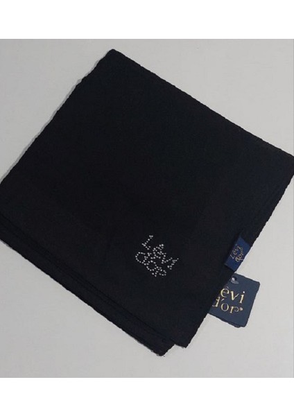 Düz Kehribar Eşarp Abiye