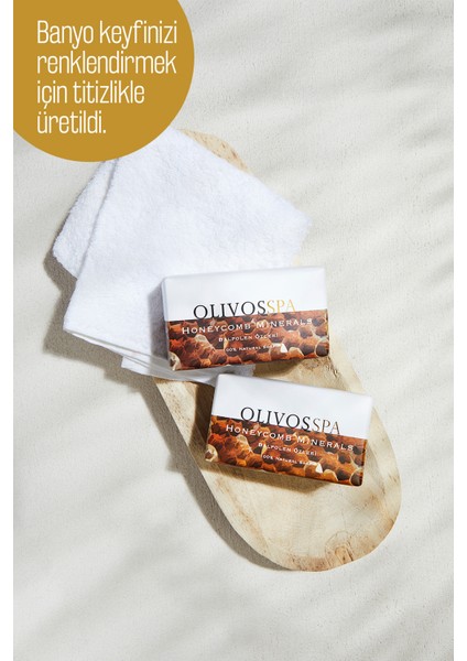 %100 Doğal Spa Serisi Bal Polen Özlü Ve Zeytinyağı Katı Sabun El Sabunu Nem Dengeleyici 250 gr modelleri