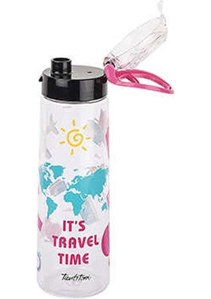 Pembe Travel Tritan Su Şişesi 730ML