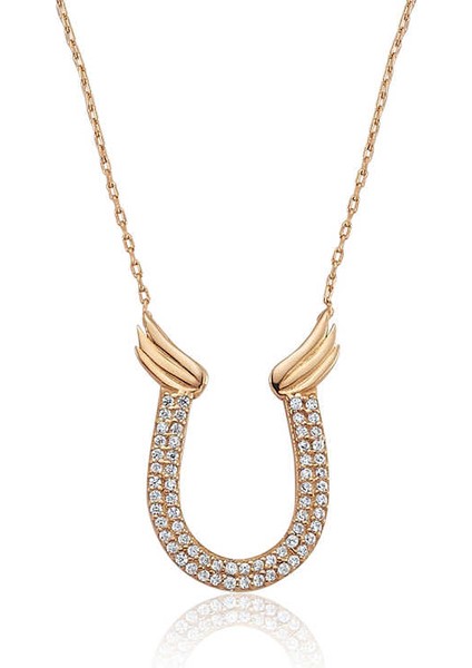 925 Ayar Gümüş Nal Kolye