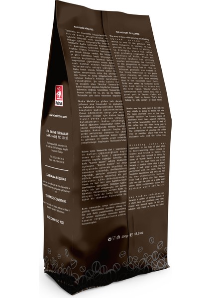 Caffe Rino Türk Kahvesi Keçiboynuzu Aromalı 250 gr