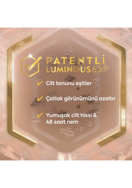 Luminous630 Çatlak Karşıtı Vücut Yağ Serumu 100ml, Cilt Tonu Eşitleyici, 48 Saat Nemlendirici