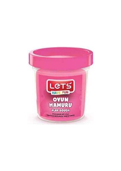 Lets Oyun Hamuru Neon Pembe 115 gr L8440-14