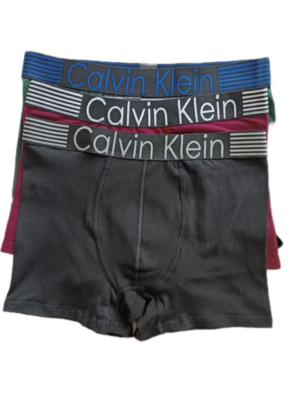 Calvin KL. 3’lü Lüks Erkek Boxer fiyatları