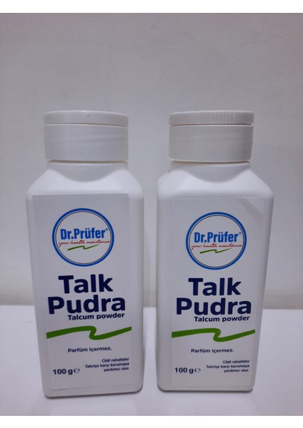 Dr Prüfer Talk Pudra Kokusuz 100 gr 2 Adet