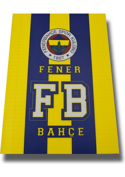 Fenerbahçe A4 60 Yaprak Plastik Kapak Dikişli Defter Çizgili (463617)