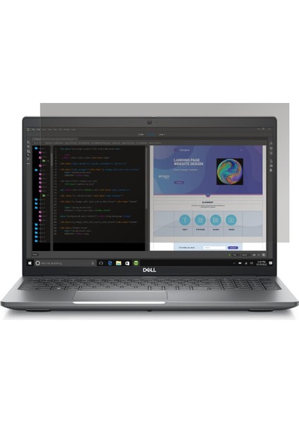 Dell Precision 3571 15.6 Inç Hayalet Ekran Koruyucu Şeffaf