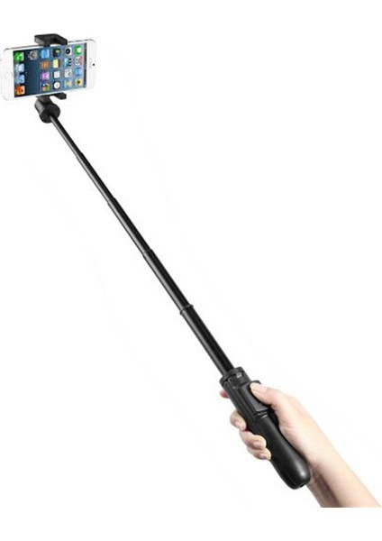 M070 Selfi Monopod Kablosuz Uzaktan Kumanda ile
