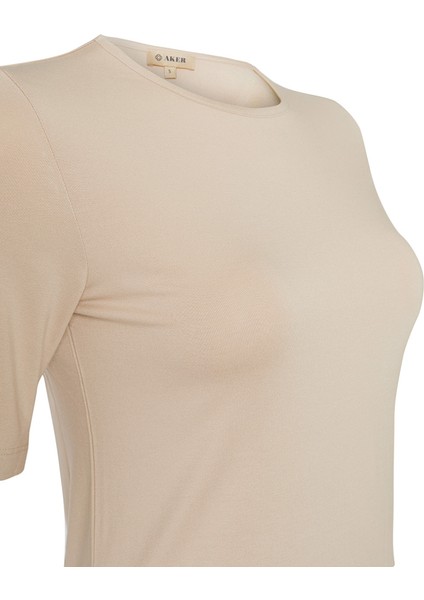 Kısa Kollu Bisiklet Yaka Body
