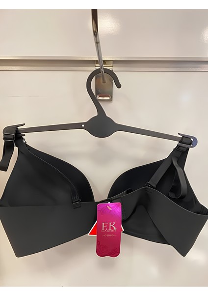 Fk Yarım Destekli Balenli Lazer Kesim Sütyen - Siyah - 503 fiyatları