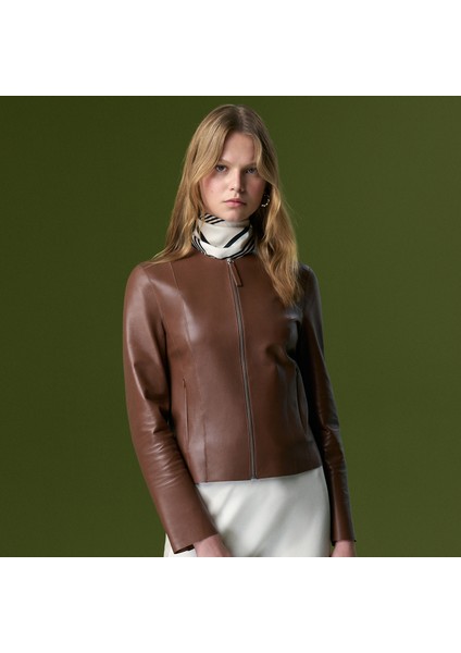 Cambree Taba Kadın Deri Ceket