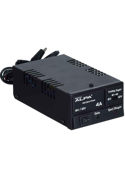 Alpa 6V -12V 4 Amper Akü Şarj Cihazı AN-61204