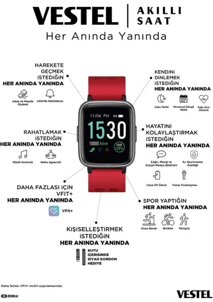 Akıllı Saat Kırmızı fırsatları