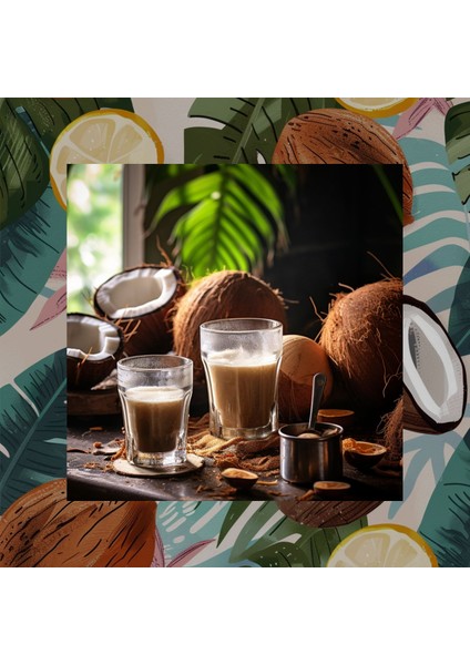 Mim And More Coconut Coffee Hindistan Cevizi Aromalı Kahve Çekirdek Kahve 200 gr