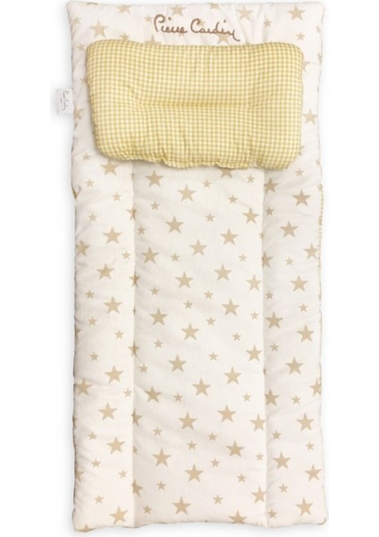 Busegiyim Pierre Cardin Nakışlı Alt Açma Minderi - Ekru