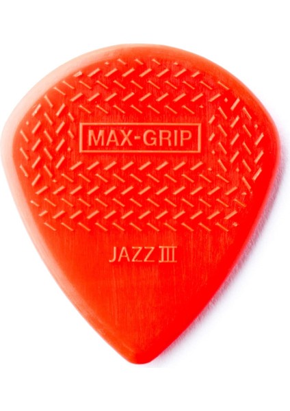 471P3N Nyl Max Grip Jazz 3 6'lı Kırmızı Gitar Pena