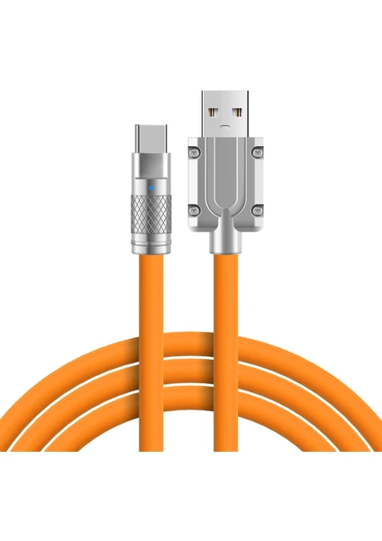 BN57-1 Type-C Kablo 120W Hızlı 6 Amper Ultra Kalın Şarj Data Kablosu