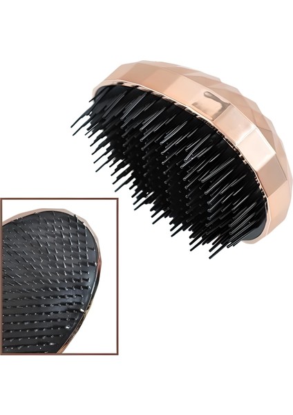 Rose Gold Saç Düzleştirici Tarak Geniş Aralıklı Her Saç Tipine Uygun Fırçalı Saç Düzleştirici fiyatları