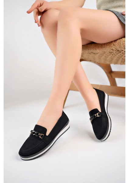 Dolgu Topuk Siyah Kot Ayakkabı fiyatları