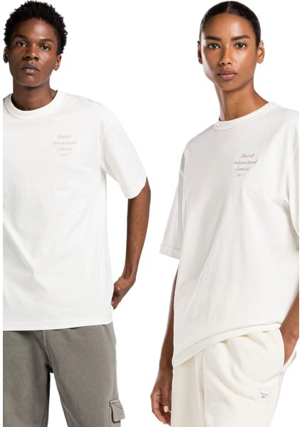 Classıcs Reserve Tee Ekru Kısa Kol T-Shirt