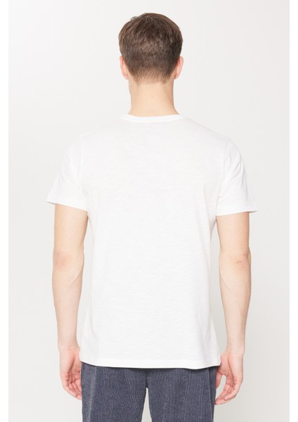 Standart Fit Normal Kesim Bisiklet Yaka Pamuklu Baskılı Pijama Takımı indirimleri