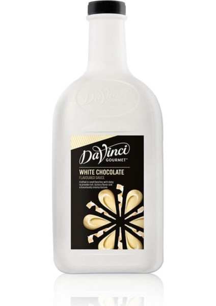 Beyaz Çikolata Aromalı Profesyonel Bar Sos 2 Lt