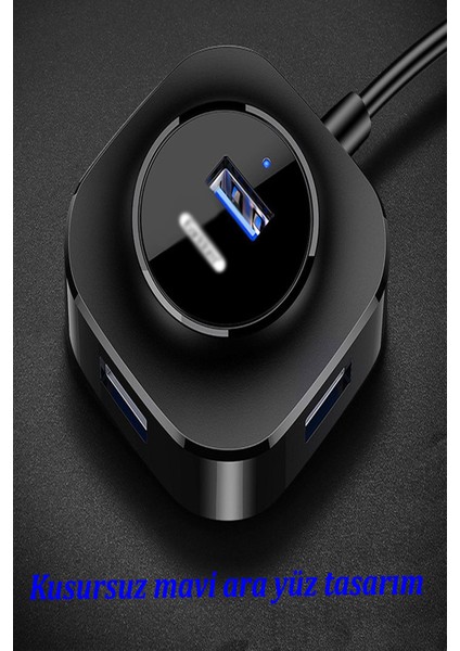 HUB06 Tak Çalıştır 4 Adet USB 2.0 Çıkışlı USB Çoklayıcıq