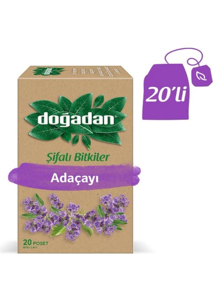 Adaçayı Bardak Poşet 20'li